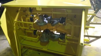 Газорегуляторный пункт ГРПШ-400-У1 с регуляторами РДНК-400